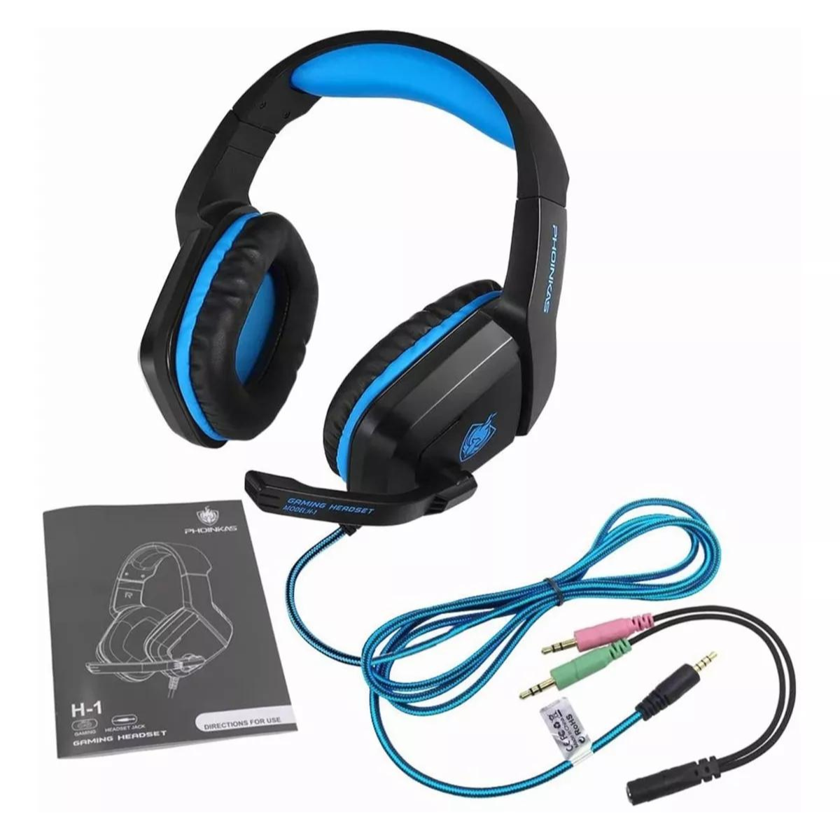 Audifonos Phoinkas H1 gamer cancelación de ruido