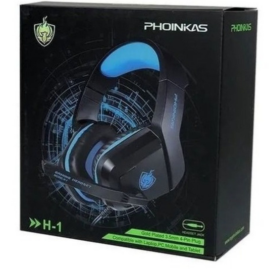 Audifonos Phoinkas H1 gamer cancelación de ruido