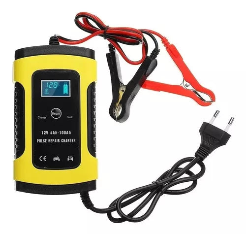 Cargador batería vehículos 12V